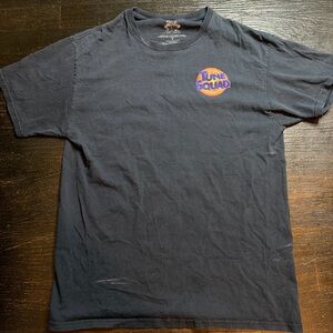 Space Jam Legacy Tune Squad Short Sleeve T-Shirt Size S Characters On Back